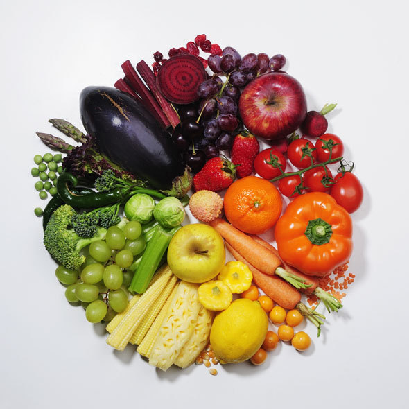 Fruits Vegetables Energy Foods