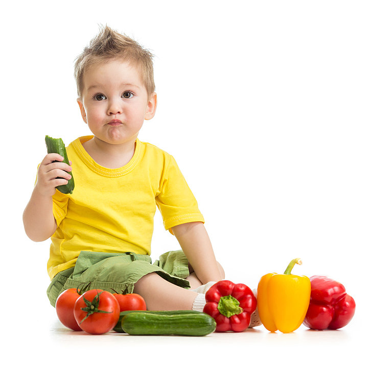 Kids Who Eat Vegetarian Foods